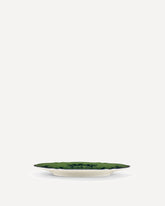 Oriente Italiano Collection charger Plate - GREEN | Base Blu