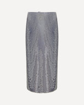 Toano midi Skirt with sequins - MULTICOLOUR | Base Blu