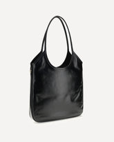 Borsa a Spalla IVY in pelle - NERO | Base Blu