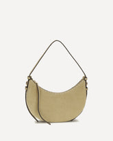 Leather Shoulder Bag - BEIGE | Base Blu