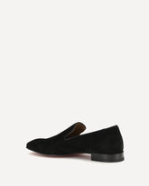 Dandelion suede Loafers - BLACK | Base Blu