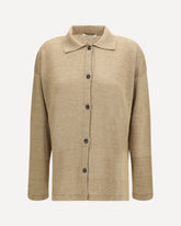 Ribes wool Cardigan - BEIGE | Base Blu