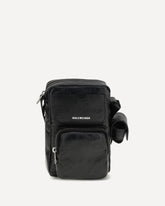 Superbusy Vertical Shoulder Bag - BLACK | Base Blu
