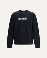 Heraldic Arrow Skate Sweatshirt - BLACK | Base Blu