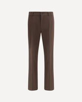 Cotton Chino Pants - BROWN | Base Blu