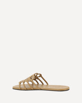Petal Anagram Sandals - BROWN | Base Blu