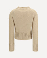 Alpaca-blend turtleneck Sweater - BEIGE | Base Blu