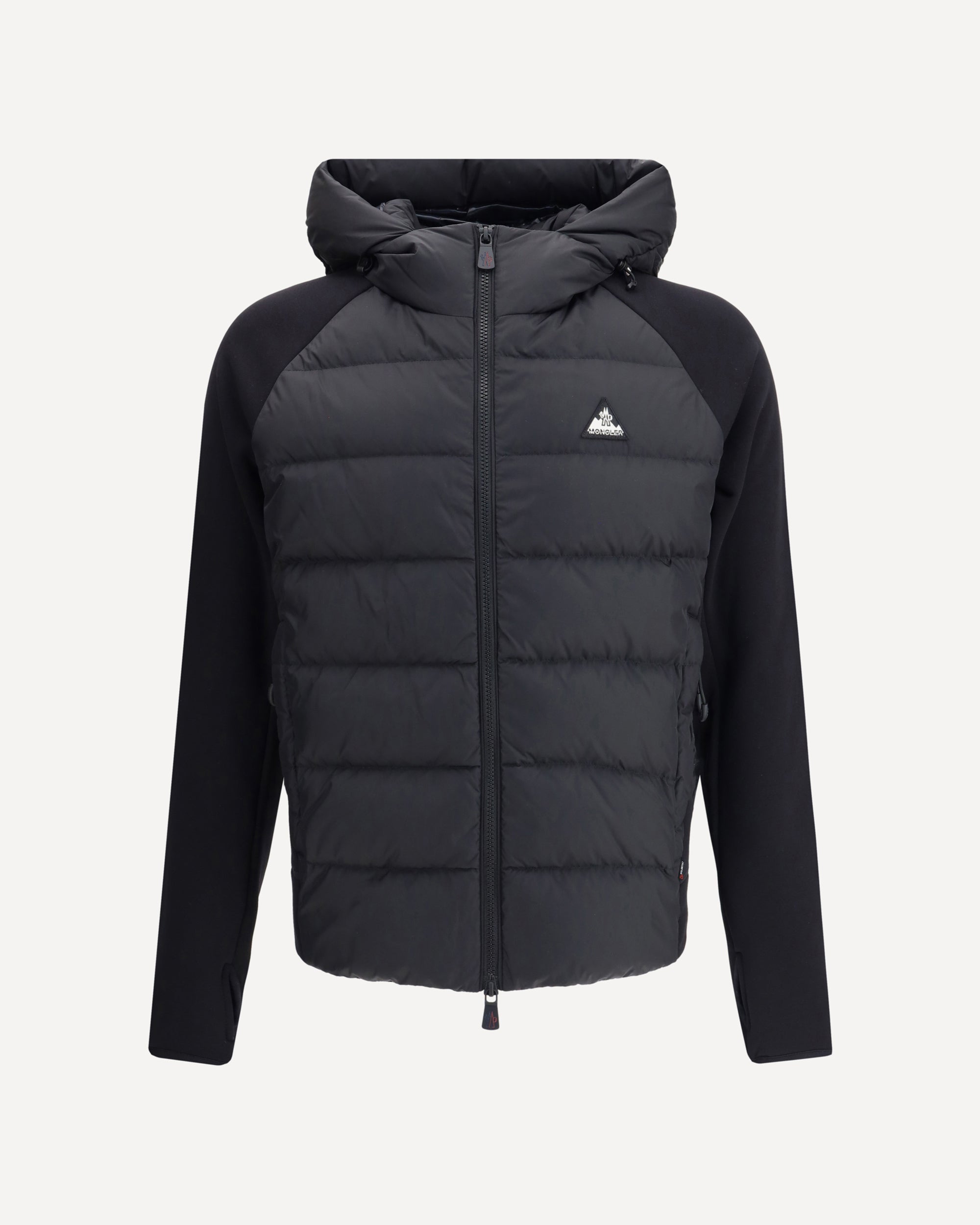 MONCLER GRENOBLE Quilted Down Jacket BLACK | Base Blu