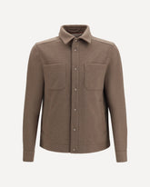 Snap-button Jacket - BROWN | Base Blu