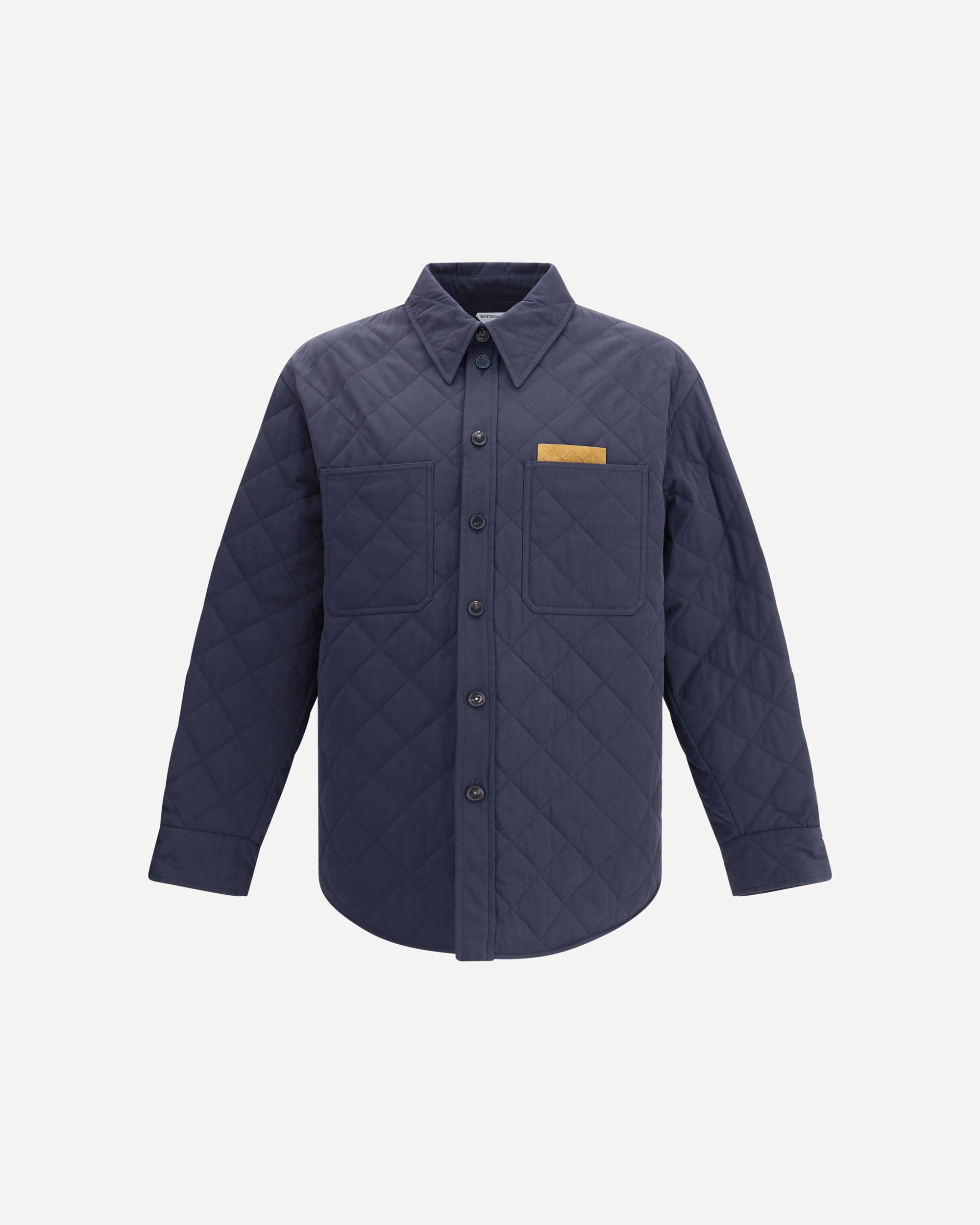 BOTTEGA VENETA Quilted cotton Jacket BLUE | Base Blu