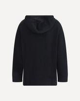 Liana Sweater in Wool and Cashmere - BLACK | Base Blu