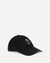 Cappello da Baseball Leod con logo - NERO | Base Blu
