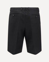 Shorts in lino - NERO | Base Blu
