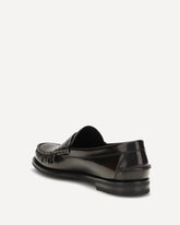 Brushed leather Loafers - BROWN | Base Blu