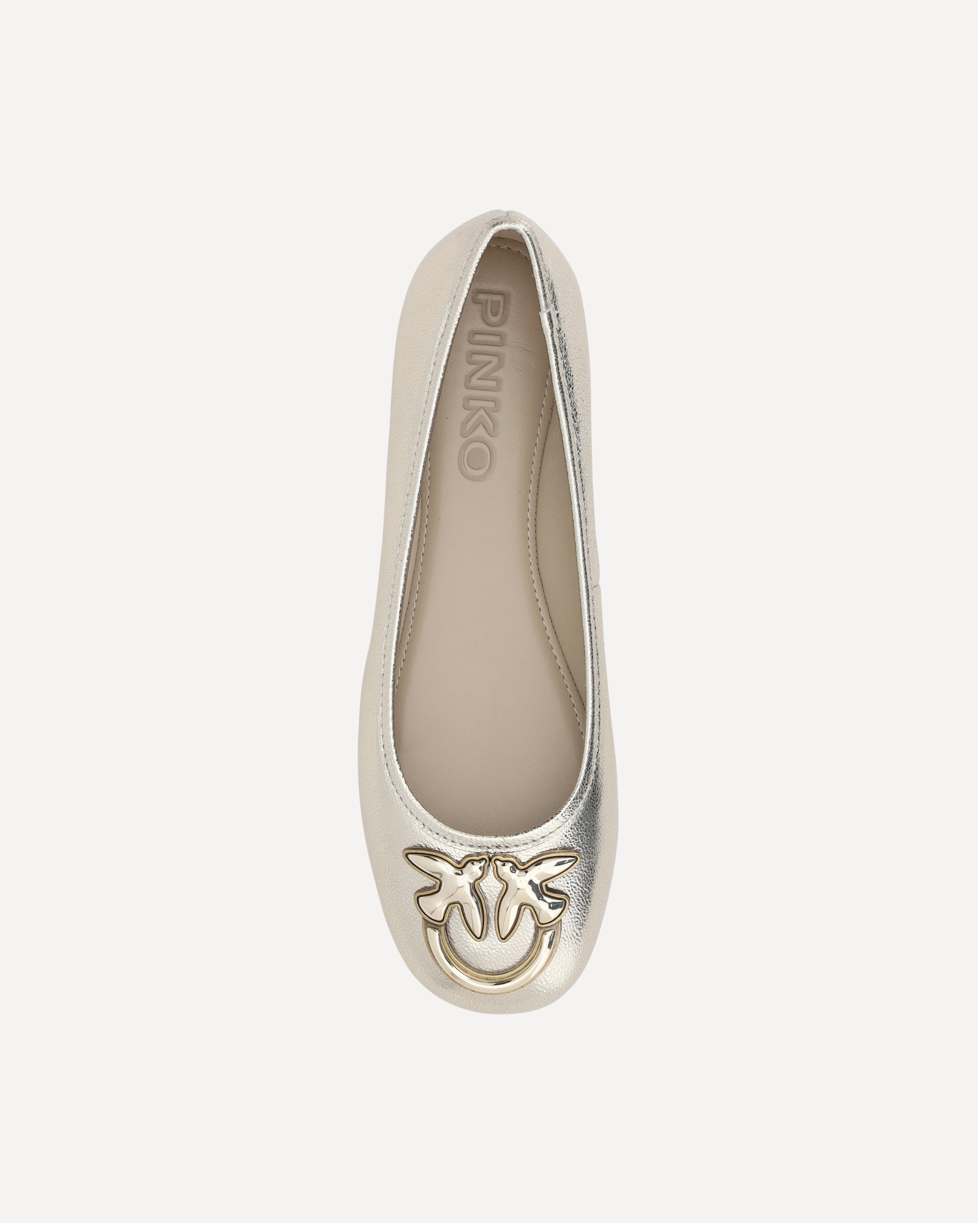 PINKO Gioia Ballerinas SILVER | Base Blu