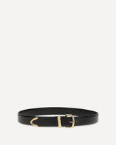 Leather Belt - BLACK | Base Blu