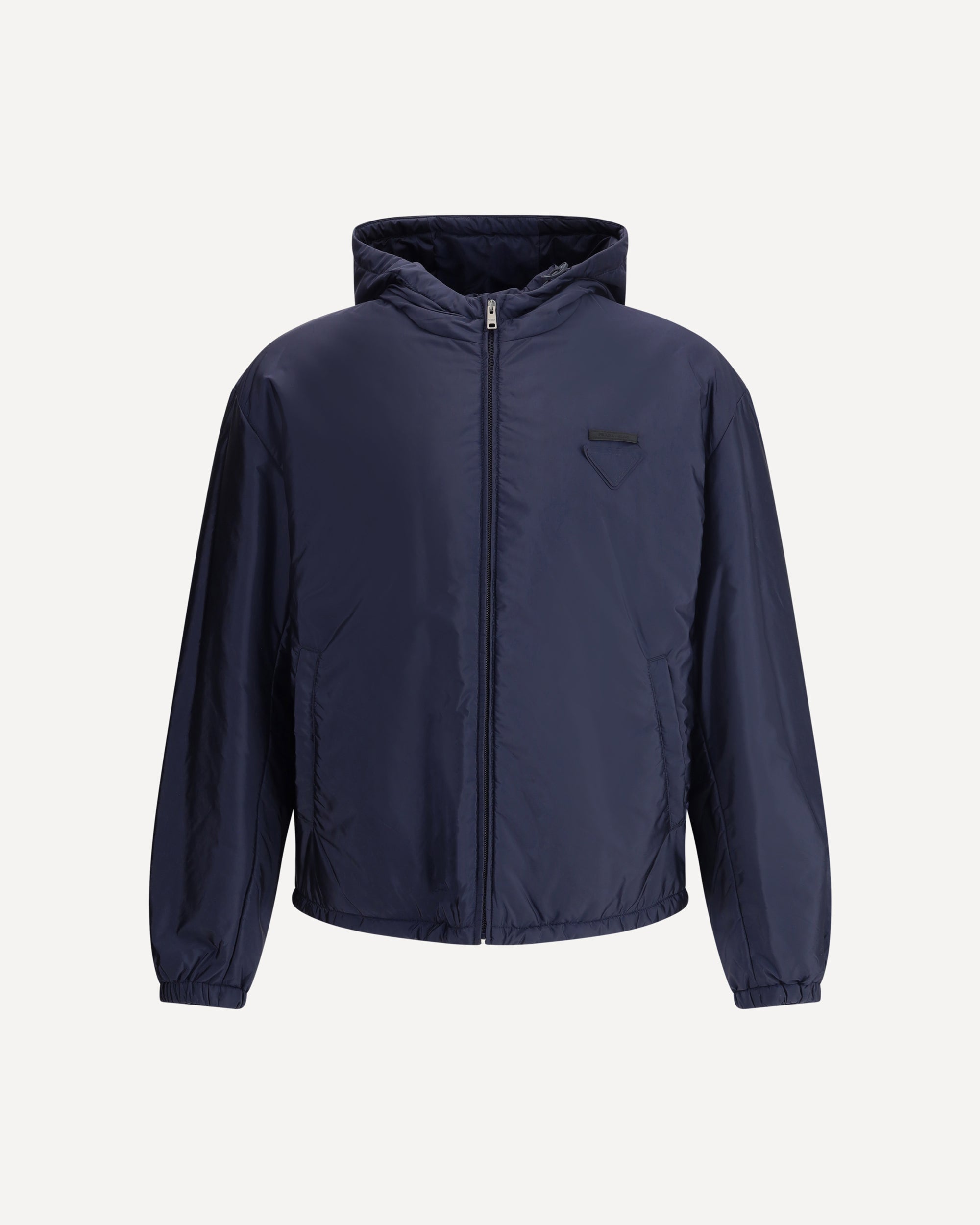 PRADA ネイビー フード付きジャケット PRADA Hooded Jacket BLUE | Base Blu