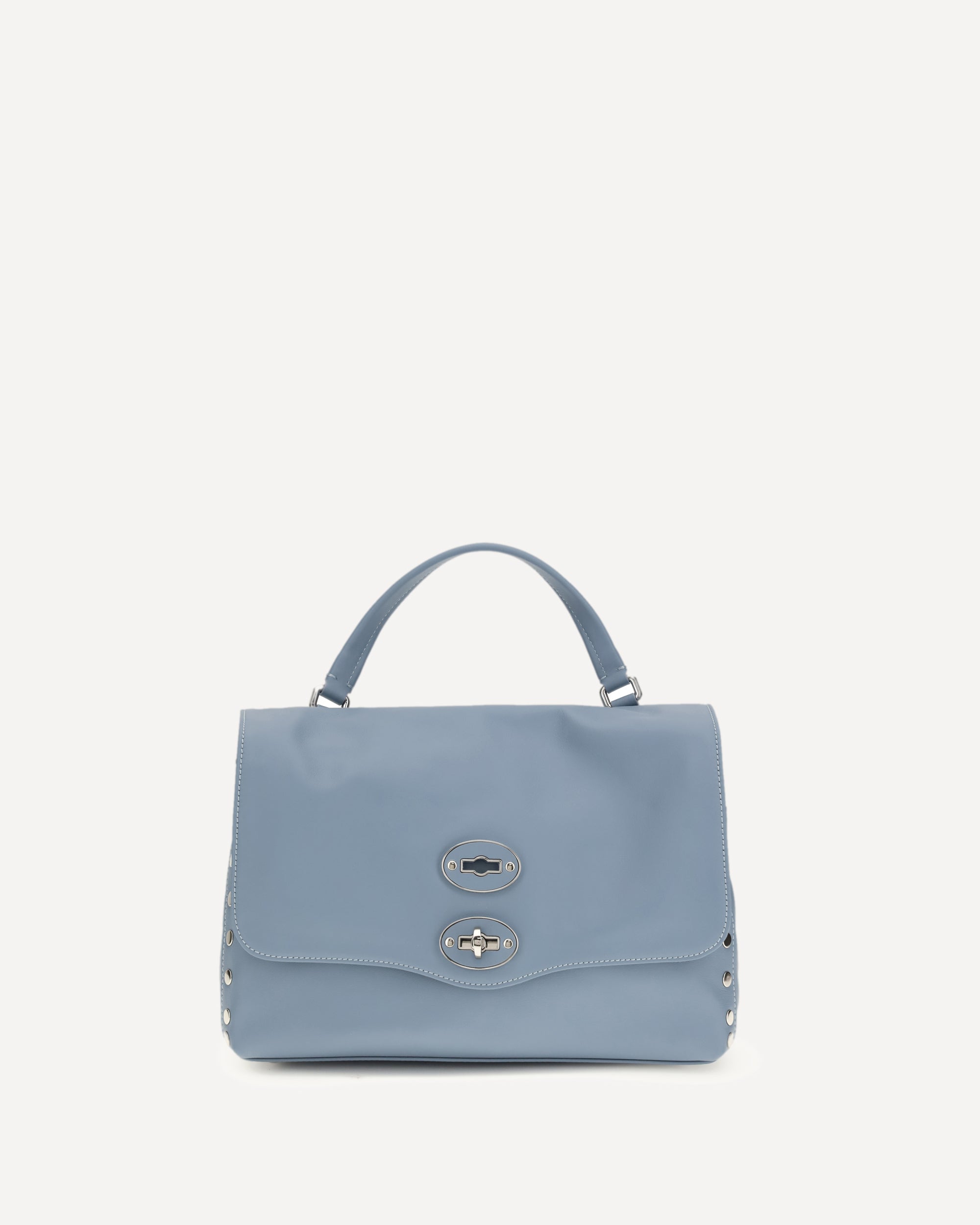 ZANELLATO Postina Saeta Shoulder Bag LIGHT BLUE | Base Blu