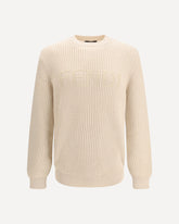 Crew-neck Knit - BEIGE | Base Blu