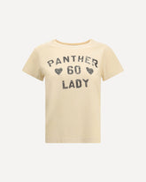Panther Lady T-Shirt - BEIGE | Base Blu