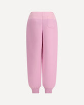 Joggers sculturali in misto cashmere ultrafine  - ROSA | Base Blu