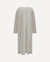 Abito caftano in maglia - BIANCO | Base Blu