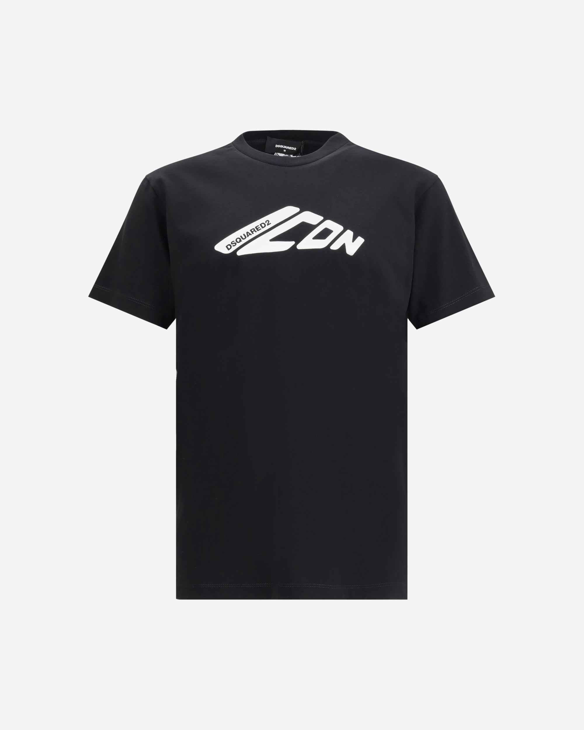 DSQUARED2 Logoed T-Shirt BLACK Base Blu