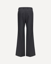  Pantaloni Gabardine di Nylon Nero - NERO | Base Blu