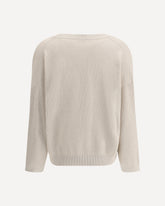 V-neck Sweater - BEIGE | Base Blu