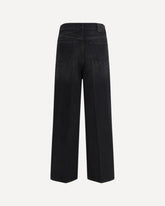 Wide-leg Jeans - BLACK | Base Blu