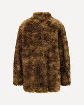 Jya double-breasted Coat - BROWN | Base Blu
