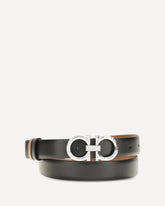 Reversible and adjustable Gancini Belt - MULTICOLOUR | Base Blu