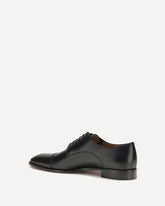 Greggo Oxford leather Lace-Up Shoes - BLACK | Base Blu