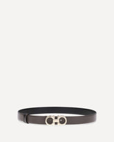 Gancini reversible Belt - BROWN | Base Blu