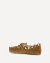 Fitza suede Loafers - BROWN | Base Blu
