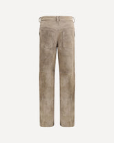 Suede Pants - BEIGE | Base Blu