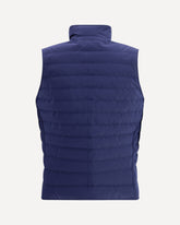 Quilted Vest Jacket - BLUE | Base Blu
