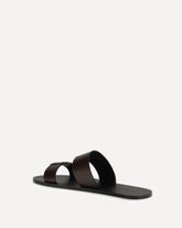Sandali Babylone in pelle - MARRONE | Base Blu