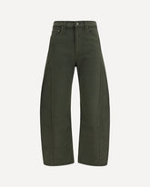 The Half Pipe Flood Jeans - GREEN | Base Blu