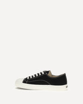 Canvas Couture Sneakers - BLACK | Base Blu
