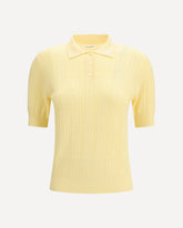 Cristine polo Shirt - YELLOW | Base Blu