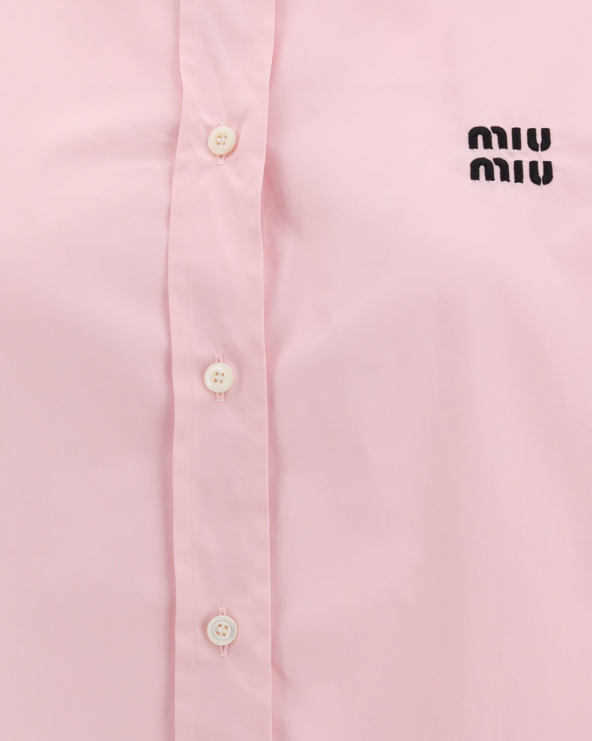 miu miu dress shirt Miu Miu Classic Collar Shirt