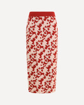 Midi pencil Skirt - RED | Base Blu