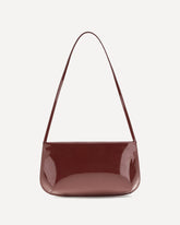 Borsa a Spalla Bra in pelle spazzolata - BORDEAUX | Base Blu