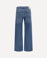 Nora wide-leg Jeans - LIGHT BLUE | Base Blu