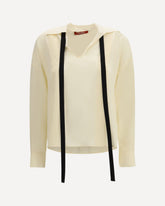 Silk Blouse - BEIGE | Base Blu