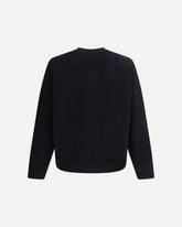 Logoed Sweatshirt - BLACK | Base Blu