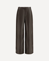 Leather Pants - BROWN | Base Blu