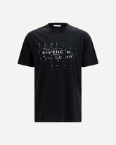 Photographic Negative cotton T-shirt - BLACK | Base Blu