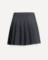 Minigonna a pieghe - GRIGIO | Base Blu